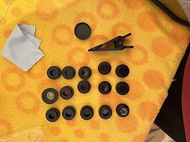 tab s10: 15-in-1 Mobil Foto Linza Dəsti – Model: MP150 Universal klipsli — 4