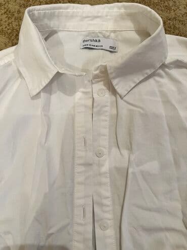 черная шифоновая рубашка: 1 dəfə geyinilib S razmer — 2