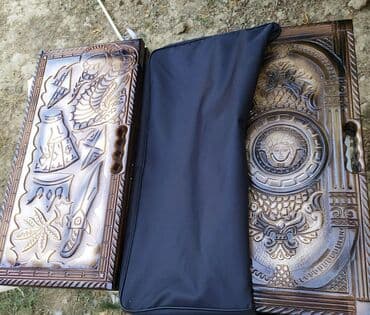 İdman qidaları: Nerd Nərd Nerd Nərd taxta Qoz ağacından hazırlanmış əl işi diplomat — 3