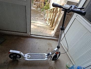 balaca limon adi: Şəhər üçün qatlanan skuter - Rəng: ağ-qara - Korpus: yüngül — 1