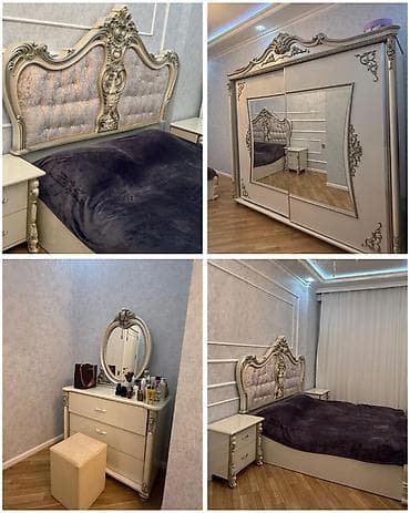 matras satisi: Yataq dəsti satılır 550₼.qiymət sondur.matrası var.Ünvan — 1