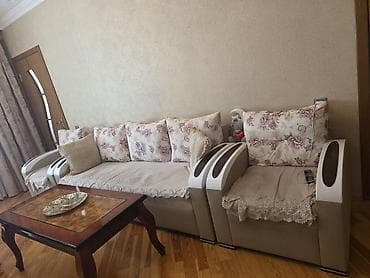 Мебель: Mebel dəsti – qonaq və yataq otağı üçün Qonaq otağı: - 3 nəfərlik — 2