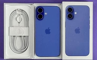 iphone 5 plata: IPhone 16, 128 GB, Göy — 3
