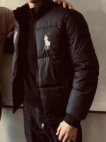 kişi üçün bej rəngli gödəkçələr: Kurtka, Bolonka, Qış, Ralph Lauren — 1