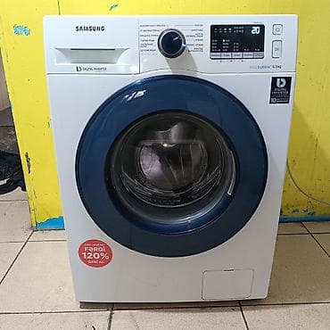 Paltaryuyan maşın Samsung, 6 kq, İşlənmiş, Avtomat, Qurutma var, Kredit yoxdur, Ödənişli çatdırılma — 4