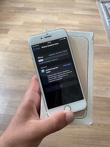 apple 6s ekran: IPhone 7, 128 GB, Qızılı, Barmaq izi, Sənədlərlə — 5