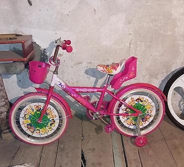 CD, DVD disklər və kassetlər: Uşaq velosipedi – qızlar üçün, parlaq çəhrayı rəngdə Xüsusiyyətlər: - — 2