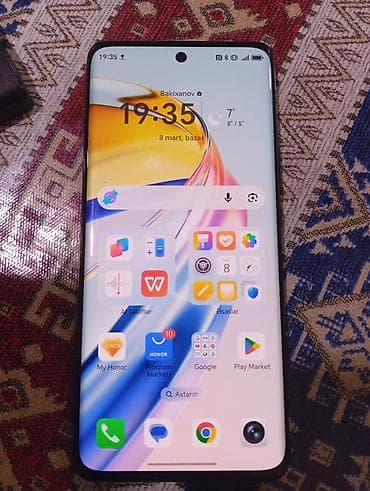 iphone telefonlar ucuz: Honor X9b, 256 GB, rəng - Qara, Sensor — 4