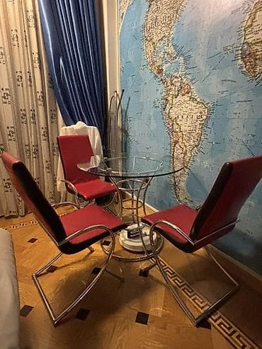 yumru stollar: Mətbəx üçün, Açılmayan, Yumru masa — 1