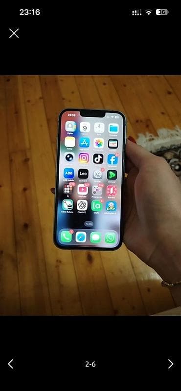 raf ütü qiyməti: IPhone 14, 128 GB, Mavi, Face ID — 2