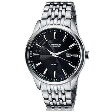 Сумки: Наручные часы, Curren, цвет - Серебристый — 1