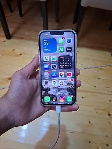 IPhone 13, 128 GB, Ağ, Face ID