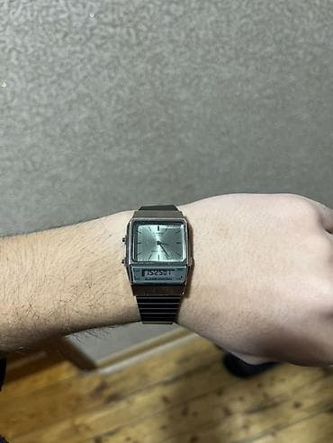 Smart qolbaqlar: Qol saatı, Casio, rəng - Gümüşü — 3