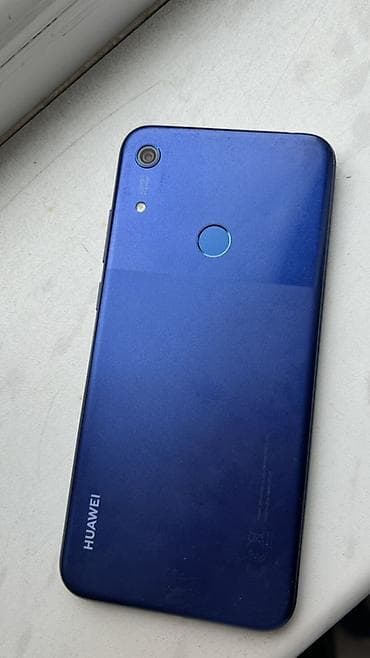 düyməli telfon: Huawei Y6s, 64 GB, rəng - Mavi, Barmaq izi — 2