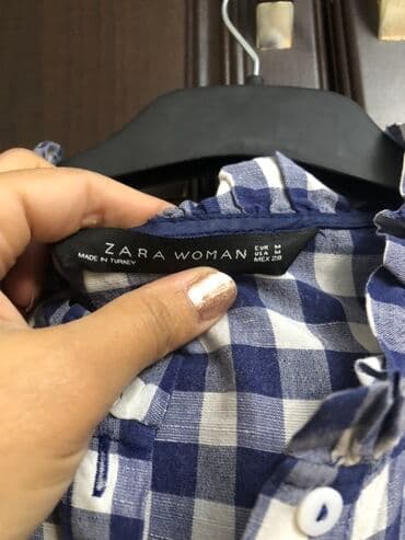 ketan koynekler: Satılır 2 azn ikinci əl kətan materialdan qadın yay köynəyi Zara Woman — 2