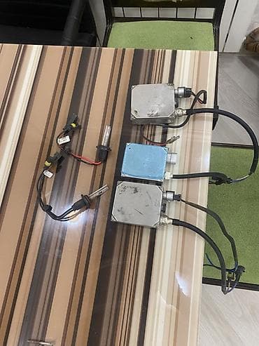 duman isiqlari: Avtomobil üçün HID ksenon dəsti Tərkib: - 3 ədəd balast (metal — 1