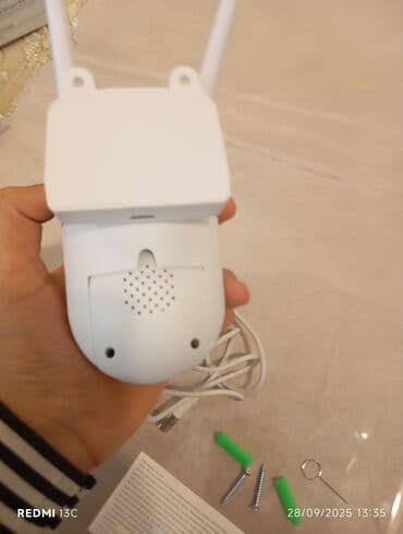 atv plus ayliq qiymeti: Wi‑Fi təhlükəsizlik kamerası Gecə görmə. Hərəkəti izləyir. Adaptırsız — 7