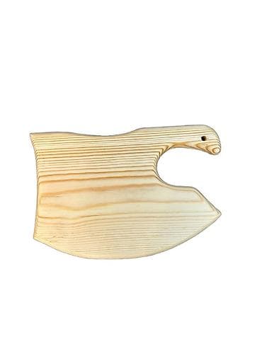 ciledagi bitkisi: Taxta Kəsim Lövhəsi – unikal baltaya bənzər dizayn - Material: təbii — 1