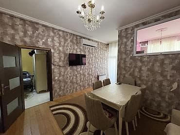 Mənzilin təsviri: - Plan: 2 otağa çevrilmiş (mətbəx-studiya — 5