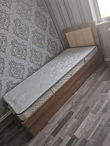 Yeni, Təknəfərlik çarpayı, Bazalı, Matras ilə, Siyirməsiz