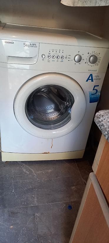 maşin manitoru: Beko Volumax5 paltaryuyan maşın - Yükləmə: 5 kq - Sürət: 1000 rpm - — 1