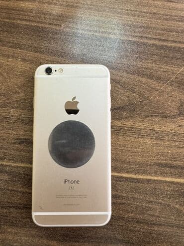 ayfon 6 barter: IPhone 6s, 64 GB, Rose Gold, Barmaq izi — 2