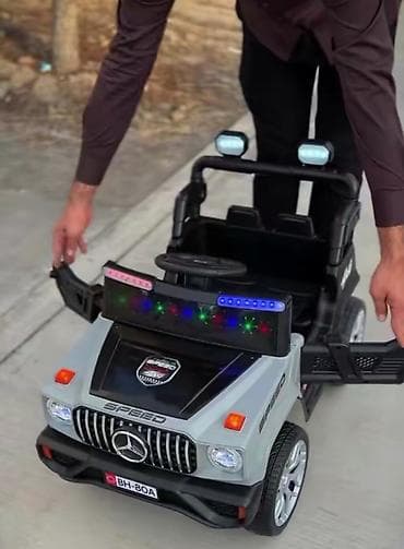 Uşaq üçün elektrikli minik maşınları Xüsusiyyətlər: - Korpus: parlaq — 4