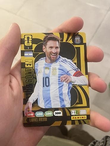 Panini rəsmi futbol kolleksiya kartı – Lionel Messi, Argentina