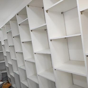 Холодильное оборудование: Mağaza/ofis üçün modul rəf sistemi - Material: ağ laminat panel və — 1