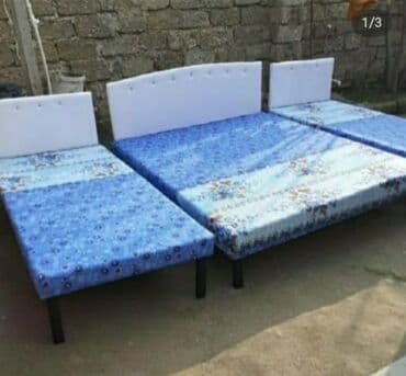 Çarpayı təzə Hazırları var Çatdırılma var 1 nəfərlik 60 manat 2 — 1