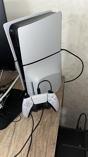 pes 2021 disk: PlayStation 5slim (Diskli versiya) oyun konsolu Paket daxildir — 1