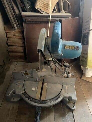 Qapılar və aksessuarlar: Miter (kəsmə bucaqlı) elektrik mişarı - Materiallar: ağac, MDF, taxta — 2