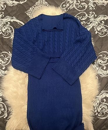 Məhsul: Qadın trikotaj dəsti – kofta və əlbisə (2 hissə) - Rəng