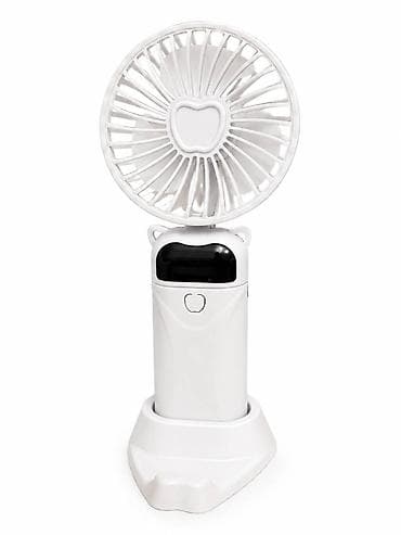 Elektronika: Daşınan mini ventilyator – USB şarjlı, stolüstü və əl tipli - Kompakt — 4