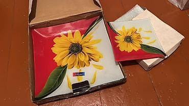 Nahar dəsti, rəng - Qırmızı, Şüşə, Decoria lalafo.az -da Nahar dəsti, rəng - Qırmızı, Şüşə, Decoria