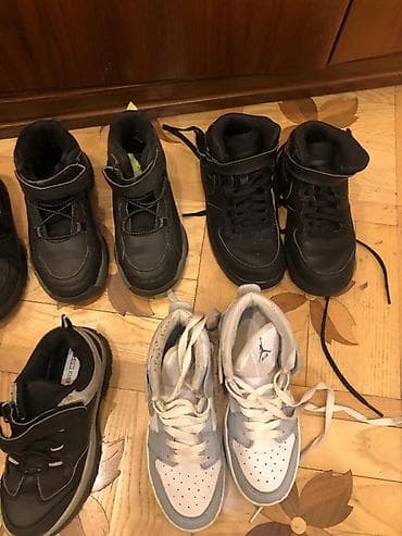 Başqa uşaq ayaqqabıları: Uşaq ayaqqabıları dəsti – 31 ölçü - 6 cüt müxtəlif modellər: idman — 6