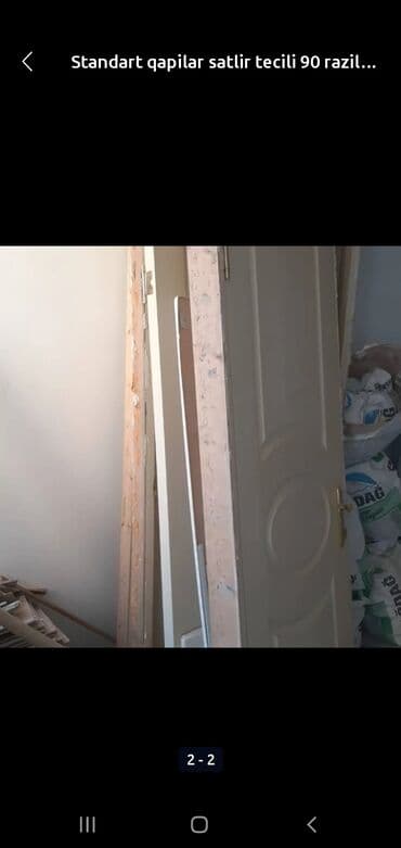 Kafel və bitirmə daşları: Mdf qapilar satlir tecili bineqedidedi agir qapidi kaplekt vererem tek — 2