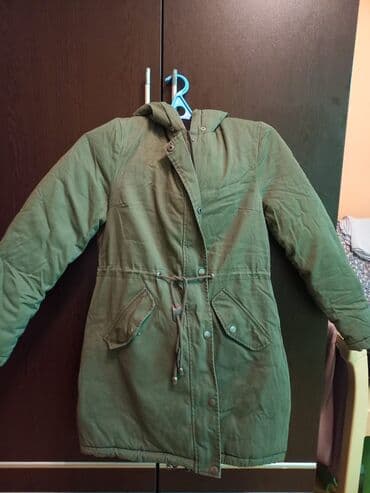 зеленая мужская кофта: 2 defe geyinilib, qış üçün əladır,iki üzlüdürqadın üçün — 2