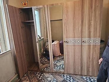 paltar dolab: Dolab – Ceyranbatan (kod 7364) - 4 qapılı geyim dolabı - İki orta — 1
