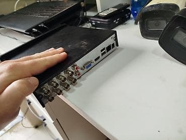 goruntulu kamera: Dahua təhlükəsizlik kamera sistemi dəsti Məzmun: - 7ədəd Dahua bullet — 4