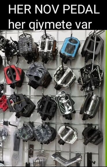 işlenmiş velosiped: Salam eziz musderilermiz yeni gelen velosibet pedalarmiz geldi — 1