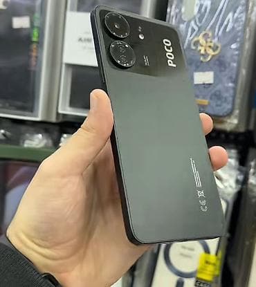 Poco C65, 128 GB, rəng - Qara, Barmaq izi, Face ID