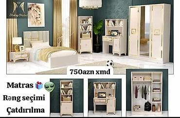 embawood tv stend: Təknəfərlik çarpayı, Yeni — 1