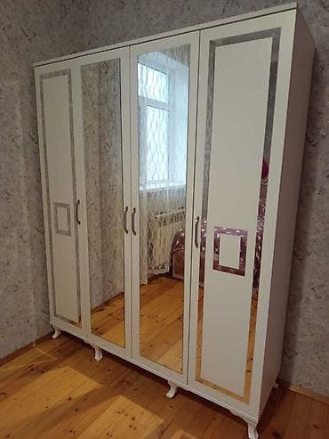Yeni, 4 qapılı, Güzgülü, Açılan, Düz dolab lalafo.az -da Yeni, 4 qapılı, Güzgülü, Açılan, Düz dolab