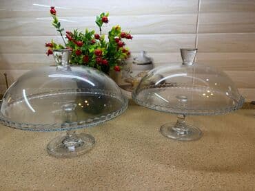 Tort və şiriniyyat qabları: Tort və şiriniyyat qabı, Şüşə — 1