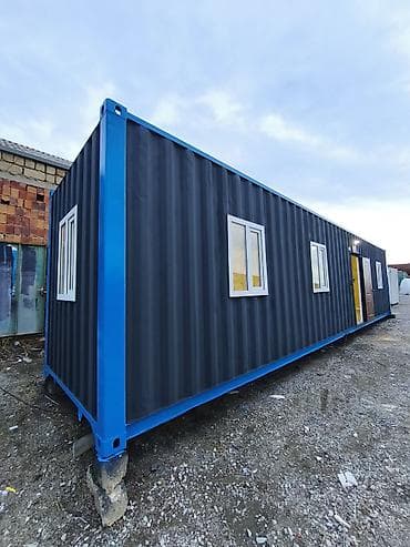 Modul konteyner/ofis – tam hazır ölçü 12×240 - Korpus: möhkəm metal