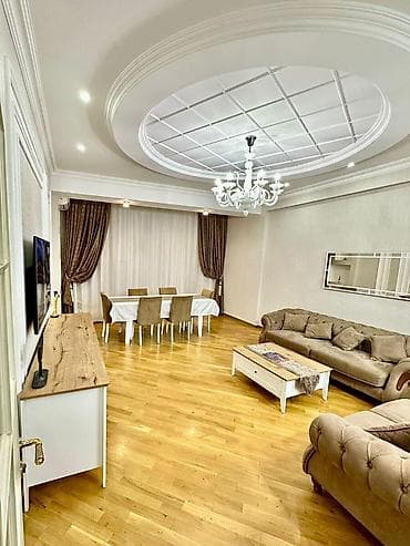 Mənzillər: İcarəyə verilir 3 otaqlı yeni tikili 125 m², Nəsimi r. Kateqoriya — 3