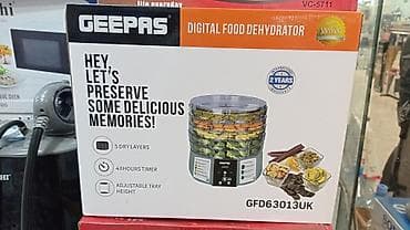 Meyvə və tərəvəz qurudan aparat 5 bölməli, Yeni