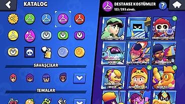 şəxsi əşyalar: Brawl Stars hesabı 70k kupali hesab satilir deyerinnen qat qat ucuz — 6