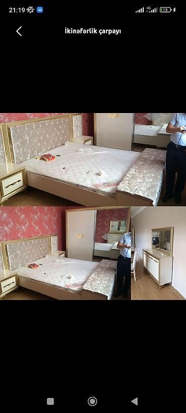 2.el divan yatak: İkinəfərlik çarpayı, İşlənmiş — 1